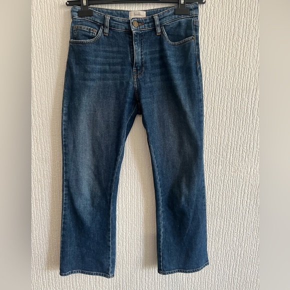 Hush Denim - Hush cult blue star denim cropped jeans size 8